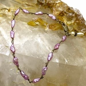 Barbie pink delicate bracelet with clasp